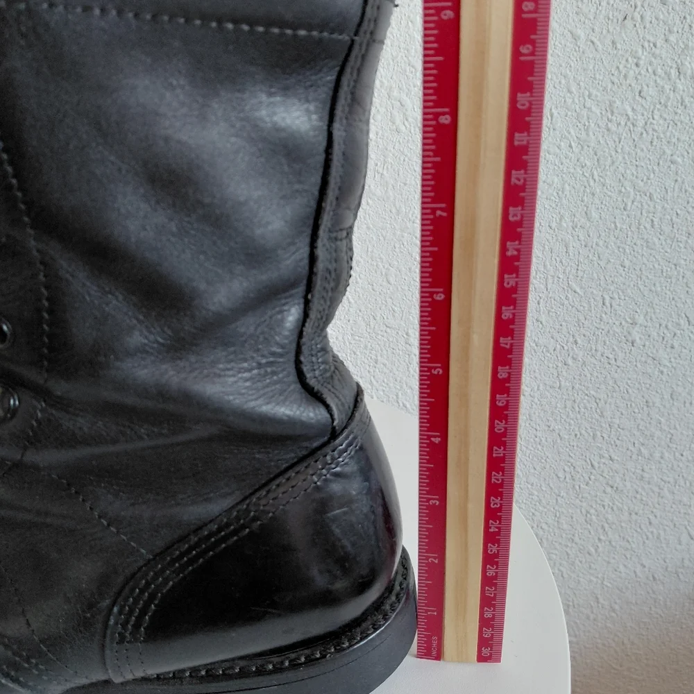 Corcoran Boots Cap Toe Military Combat Paratrooper Jumper Vintage USA.